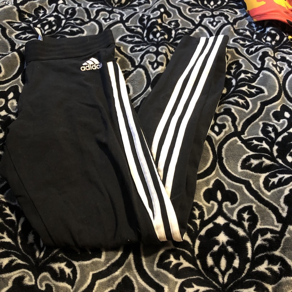 Adidas black leggings
